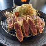 燒肉 肉十八 - 牛カツ(大)❗️