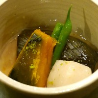 ぎんざ 一二岐 - 炊き合わせ（昼セット 2,600円）