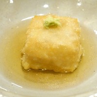 ぎんざ 一二岐 - 揚げ胡麻豆腐（昼セット 2,600円）