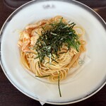 イタリアン・トマト カフェジュニア - 料理写真:天然赤海老のオマールソース冷製パスタ