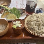 くるまや（水車） - 天ざる大盛（2,290円）/令和7年8月