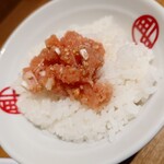 中華そば専門 田中そば店 - 韓国風明太子ごはん 小(300円)