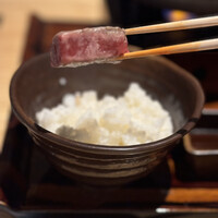 すき焼き 牛しゃぶ 松重 - やっぱこれでしょ！２杯はいける