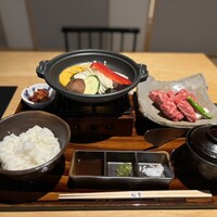 すき焼き 牛しゃぶ 松重 - 