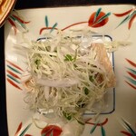 瀬戸内味覚処 芸州 本店 - 蒸し鶏サラダ　胡麻だれ