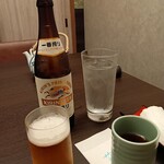 瀬戸内味覚処 芸州 本店 - キリン一番搾り瓶ビール