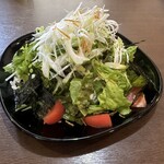 ふぅわ黒毛和牛ハンバーグ - チョレギサラダ