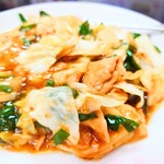 味楽 - 餡掛けタイプの"回鍋肉"は、唯一無二の仕上げ。