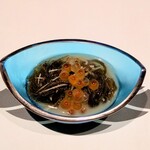 314536907 - モズクとイクラの和え物（ お通し ）