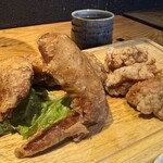 銭函バーベキュー 銀座店 - 鶏ザンギは、2種