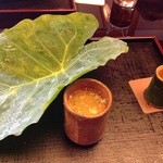 高台寺 和久傳 - トウモロコシやずいきのゼリー