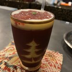 ポンニラペンspice - ざくろジェリーと合わせたラッシー