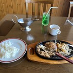 ステーキ。山 - 