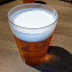 ステーキ&ハンバーグそして勝揚げ 肉山 - 思わず少し飲んでしまった後の写真です