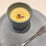 レストラン リューズ - 冷製コーンスープ