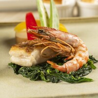 選べるレディースランチプラン（旬魚と有頭海老）