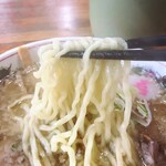 らーめん一平 - じとじとラーメン、麺リフトアップ