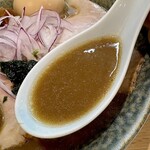 麺饗庭 必道 - マイルドで上品な旨みの煮干しスープ