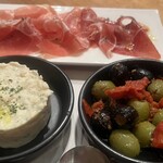 ポワンエリーニュ - 小皿料理　3種盛り合わせ