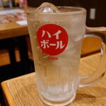 ラーメン華小屋 - ハイボール(ハッピー泡ー)　220円