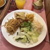 アンナプルナ カレー&ビュッフェ - ブュッフェのサラダとお惣菜