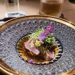 蓬左茶寮 - 鰹のタタキ