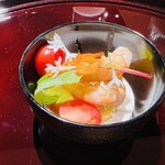 蓬左茶寮 - 寶桃の白和え