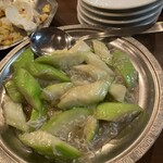 麗郷 - ヘチマと白魚の煮物　¥1,760