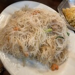 麗郷 - 焼きビーフン　¥990