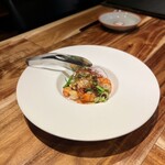 ほっこり家 - 海老の四川炒め