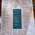 Chart House WAIKIKI - ハッピーアワーのメニュー　青枠内