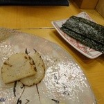 梅乃寿司 - タイラギの磯辺焼き