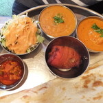 南印度ダイニング - ターリランチ(豆)