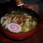 Tamakiya - 山菜うどん旨かった　　超田舎風で