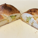 ベーグルショップ vivant - そら豆チーズ