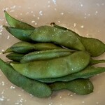 あじふらい てしお - 先付はだだちゃ豆