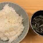 あじふらい てしお - 羽釜炊きのごはんも美味しい