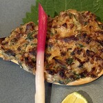 あじふらい てしお - 焼きなめろう