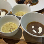 Yasai ga Oishii Restaurant LONGING HOUSE Karuizawa - 蓼科牛カツカレー(¥3,680) x 2