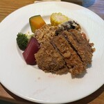 Yasai ga Oishii Restaurant LONGING HOUSE Karuizawa - 蓼科牛カツカレー(¥3,680)
