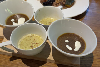 野菜がおいしいレストラン LONGING HOUSE - 蓼科牛カツカレー(¥3,680) x 2