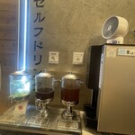 元祖油堂 - セルフドリンク、無料。