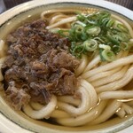大力うどん - 肉うどん大盛　460円+80円