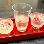 和田金 - 「日本酒三種飲み比べセット」