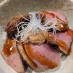 RAMEN MATSUI - 鴨めし。ここに来たら頼みます。