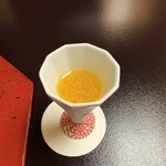 あかん鶴雅別荘　鄙の座 - 食前酒　みかん