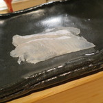 器楽亭 - 能登の真子鰈刺し