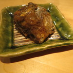 器楽亭 - 秋刀魚の有馬煮、山椒で