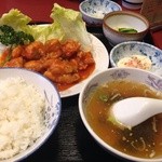 北京料理 竜馬 - 鶏ピリ辛定食