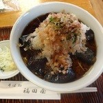 福田屋 - 冷やし茄子蕎麦